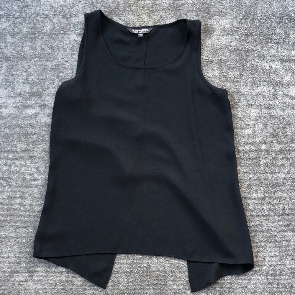 Elegant Black Sleeveless Top